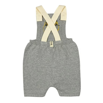 Bayiri Doro Short 100%有機棉薄針織吊帶褲 ❘ 現貨尺寸: 12M & 2Y