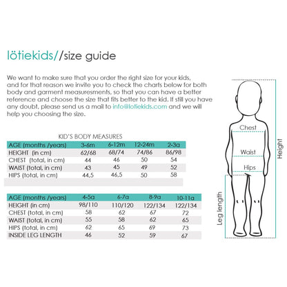 Lotiekids 100%有機棉小怪獸薄長袖 T-shirt ❘ 現貨尺寸：2Y~7Y
