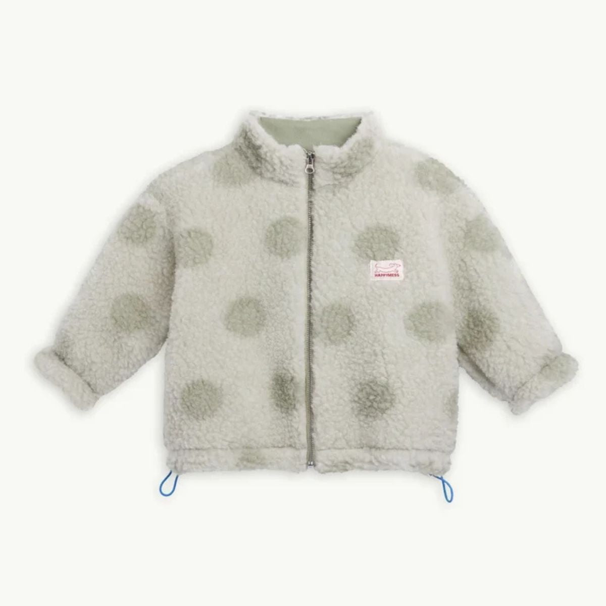 (預購) Happymes 100%美麗諾羊毛飛行員夾克外套  -polka dots ❘ 預購尺寸: 1Y~12Y