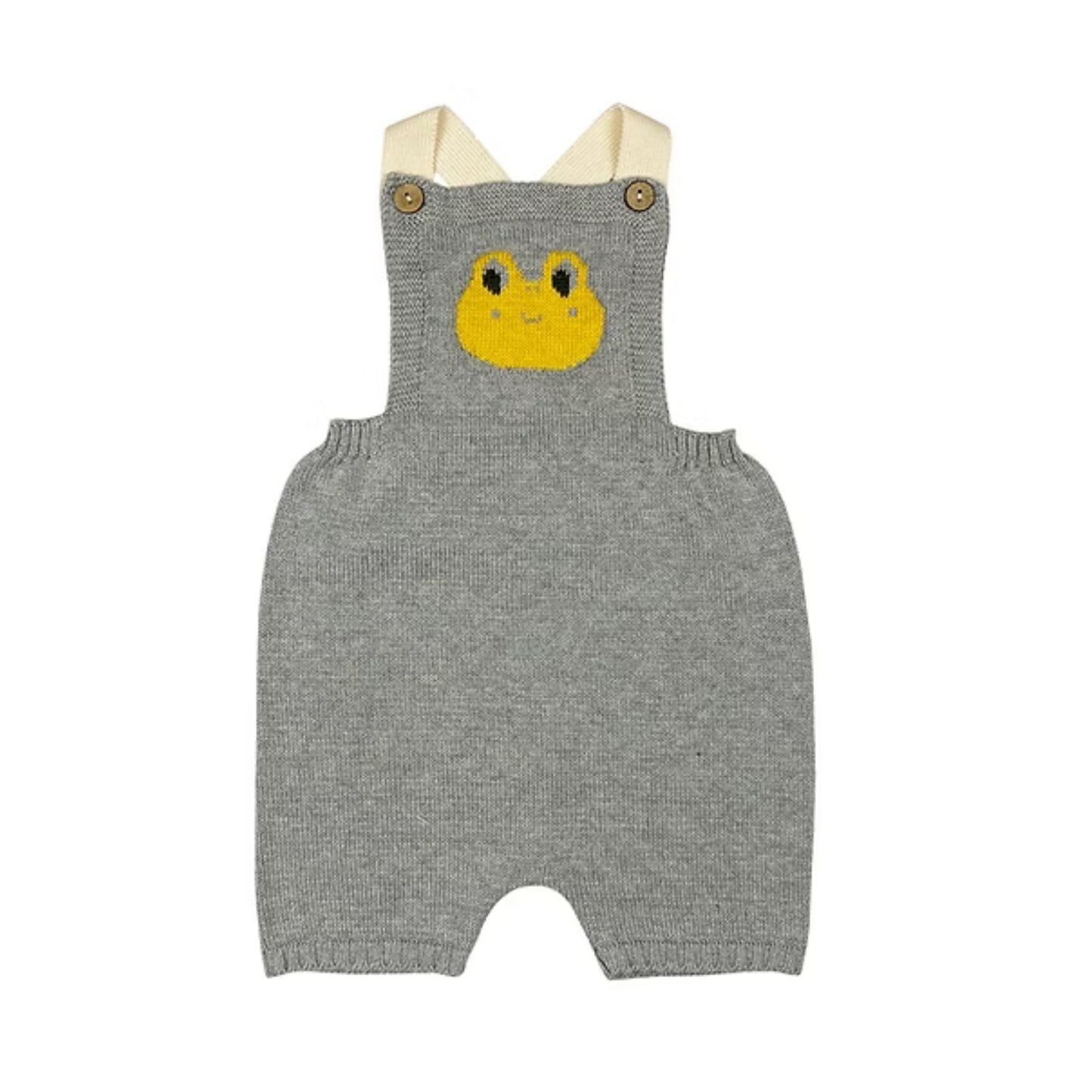 Bayiri Doro Short 100%有機棉薄針織吊帶褲 ❘ 現貨尺寸: 12M & 2Y