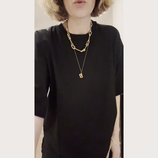 Studio Koter 100%有機棉RORY寬版短袖 T-shirt  ❘ 現貨尺寸: S & M