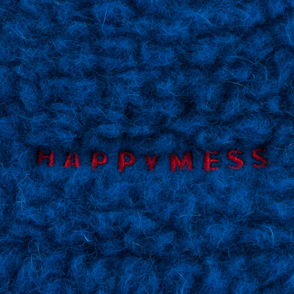 (預購) Happymess 100%美麗諾羊毛漁夫帽-  成人款 / cobalt ❘ 預購尺寸: S - 56cm
