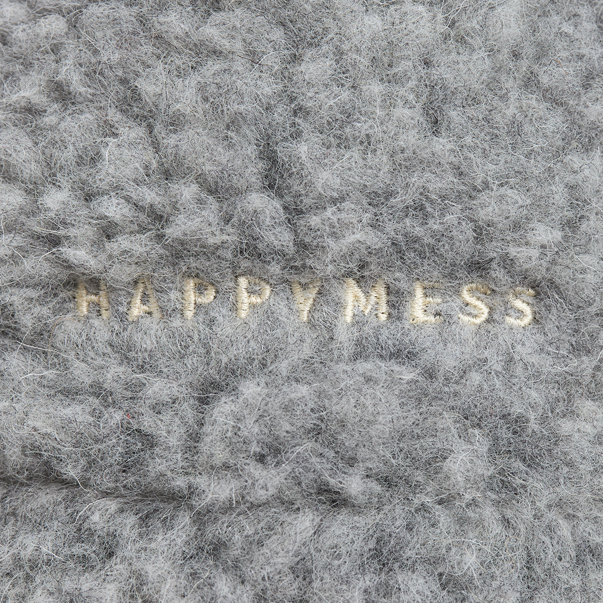 (預購) Happymess 100%美麗諾羊毛漁夫帽-  成人款 / stone grey ❘ 預購尺寸: S & M