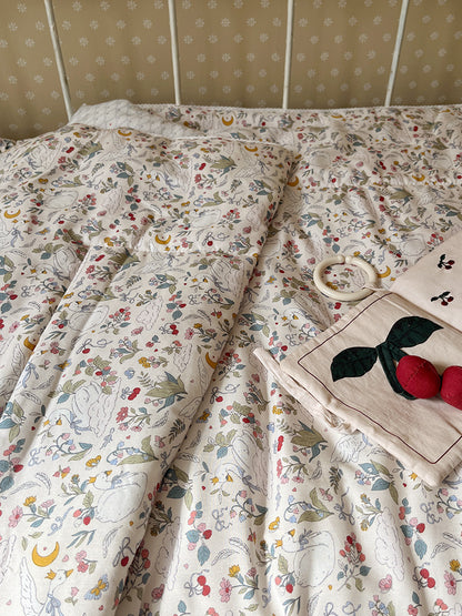 (預購商品) Creme enfant 100%莫代爾午睡被套組-Odette