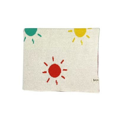 Bayiri 100%有機棉雙面針織蓋毯 - Sunny Blanket