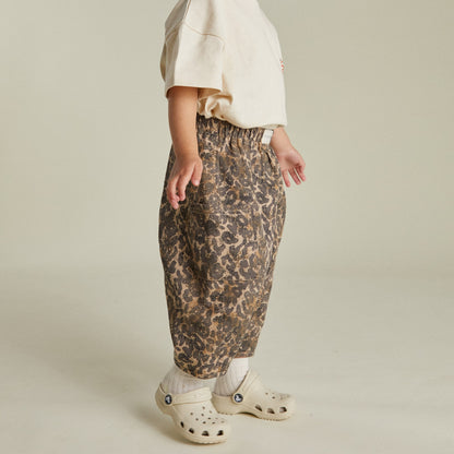 Claude & Co. 100%有機棉豹紋長褲  1-2Y & 3-4Y