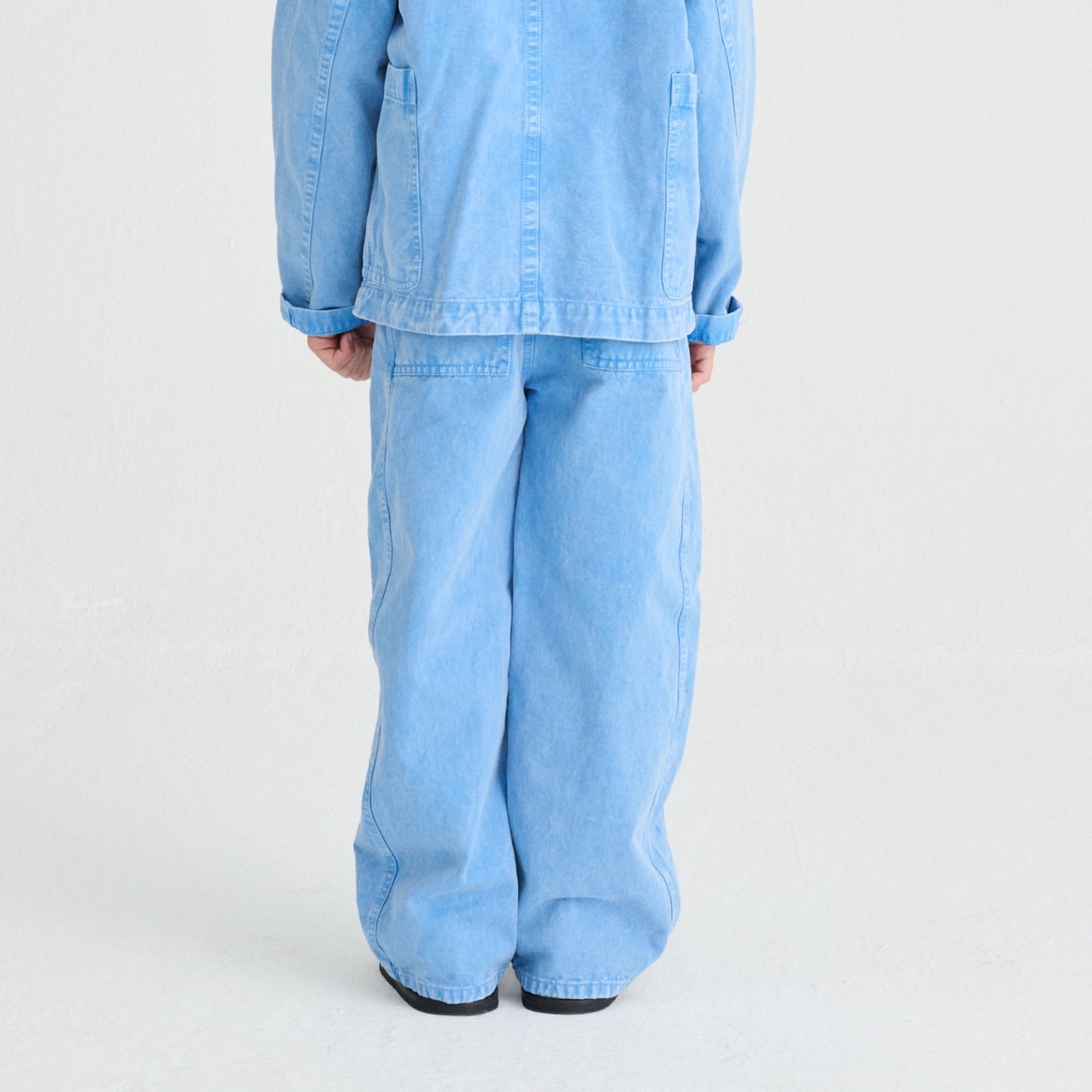 True Artist 100%純棉 Lichen Blue 長褲 ❘ 現貨尺寸: 4Y~9Y