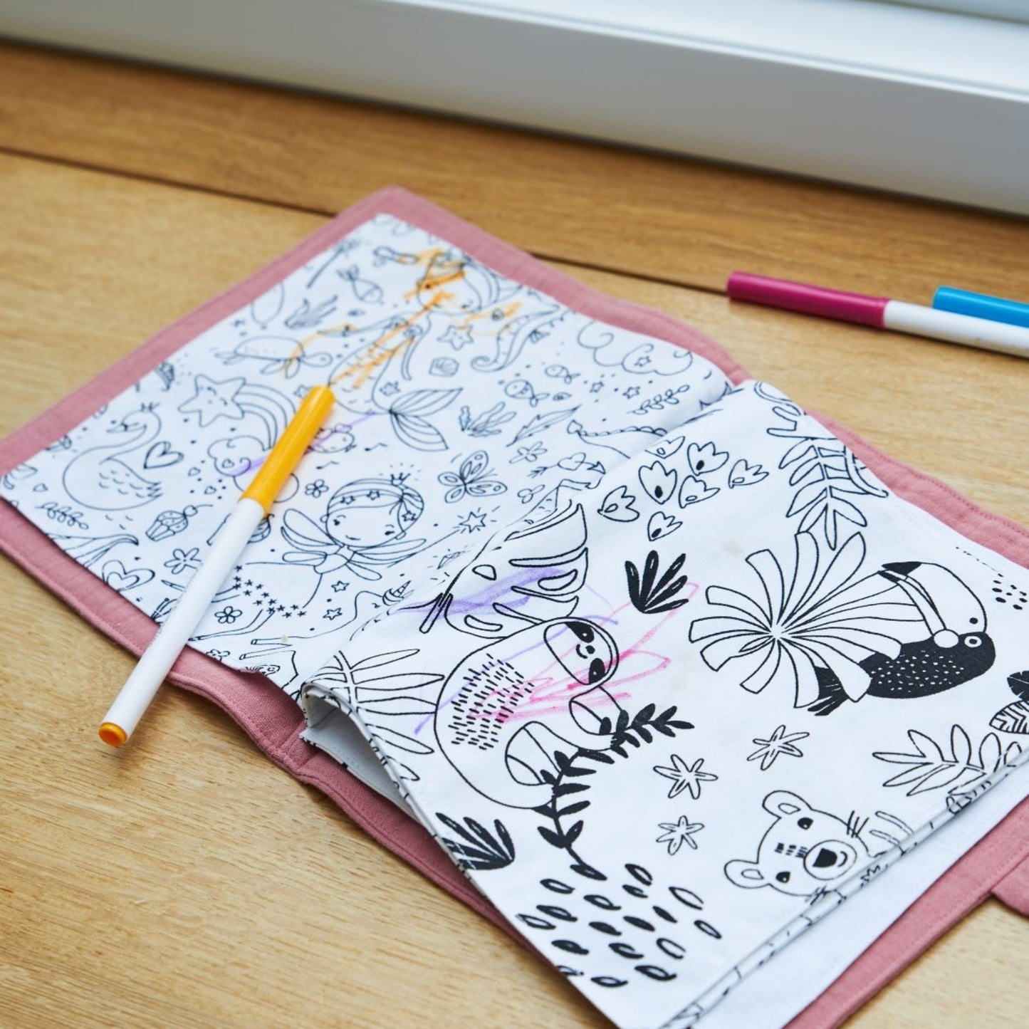 Mazzanne 法國製可水洗著色本