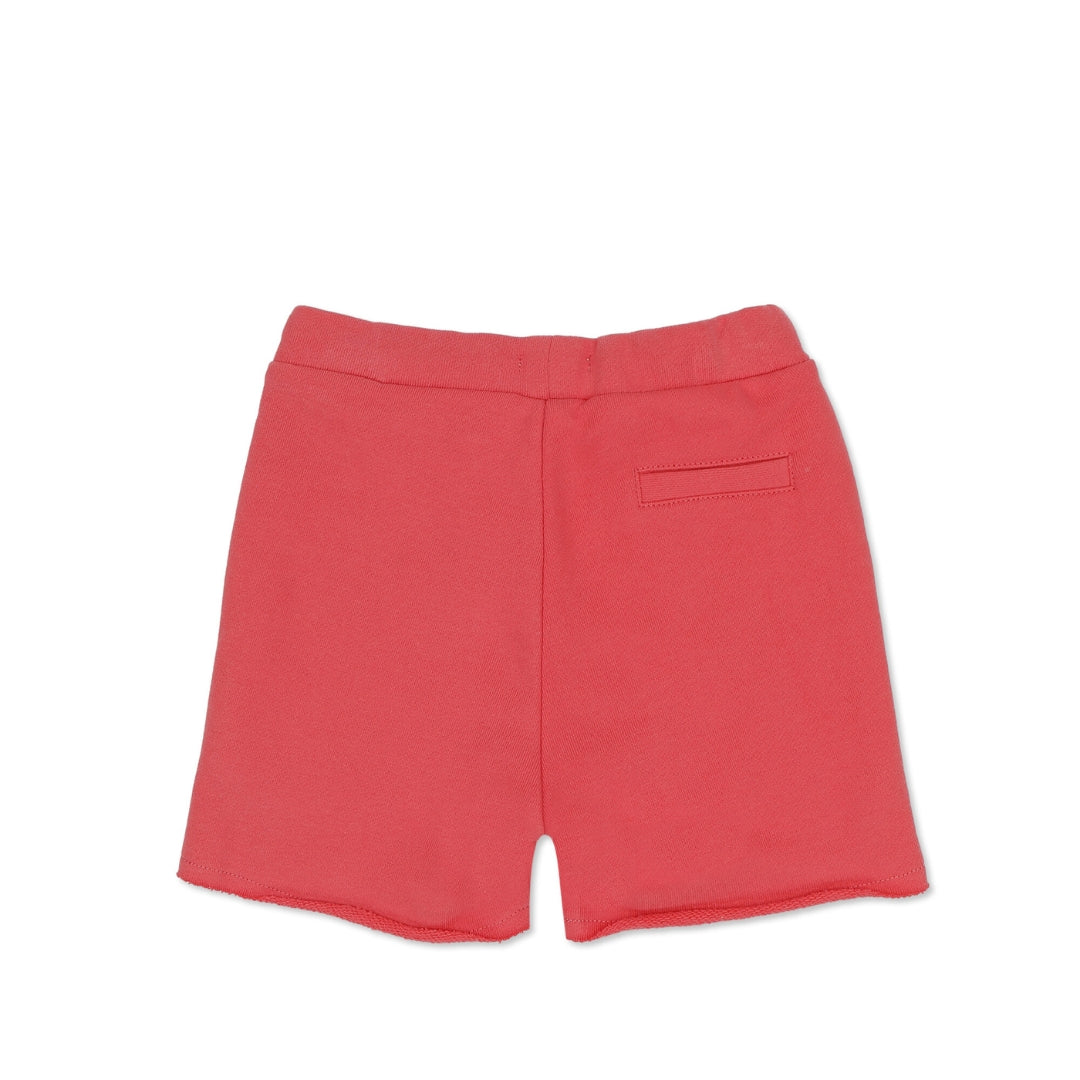 Phil & Phae 100%有機棉寬版短褲 Coral  ❘ 現貨尺寸: 2Y ~6Y