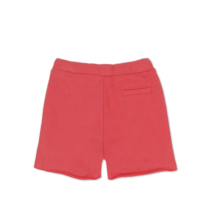 Phil & Phae 100%有機棉寬版短褲 Coral  ❘ 現貨尺寸: 2Y ~6Y
