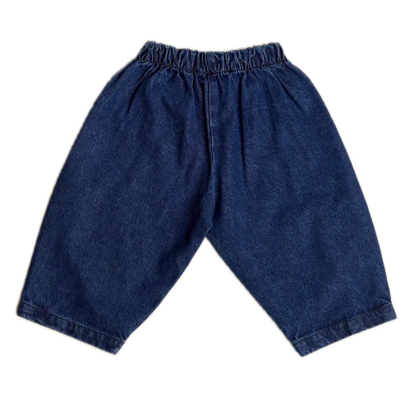 Claude&Co. 100%有機棉 Emerson 波浪拼接有機棉丹寧氣球長褲  ❘ 現貨尺寸: 2Y~6Y