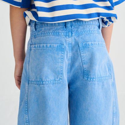 True Artist 100%純棉 Lichen Blue 長褲 ❘ 現貨尺寸: 4Y~9Y