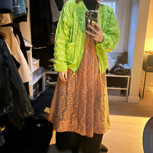 Studio Koter CLEO 立體點點透膚 A 字洋裝 大人款  ❘ 現貨尺寸: M