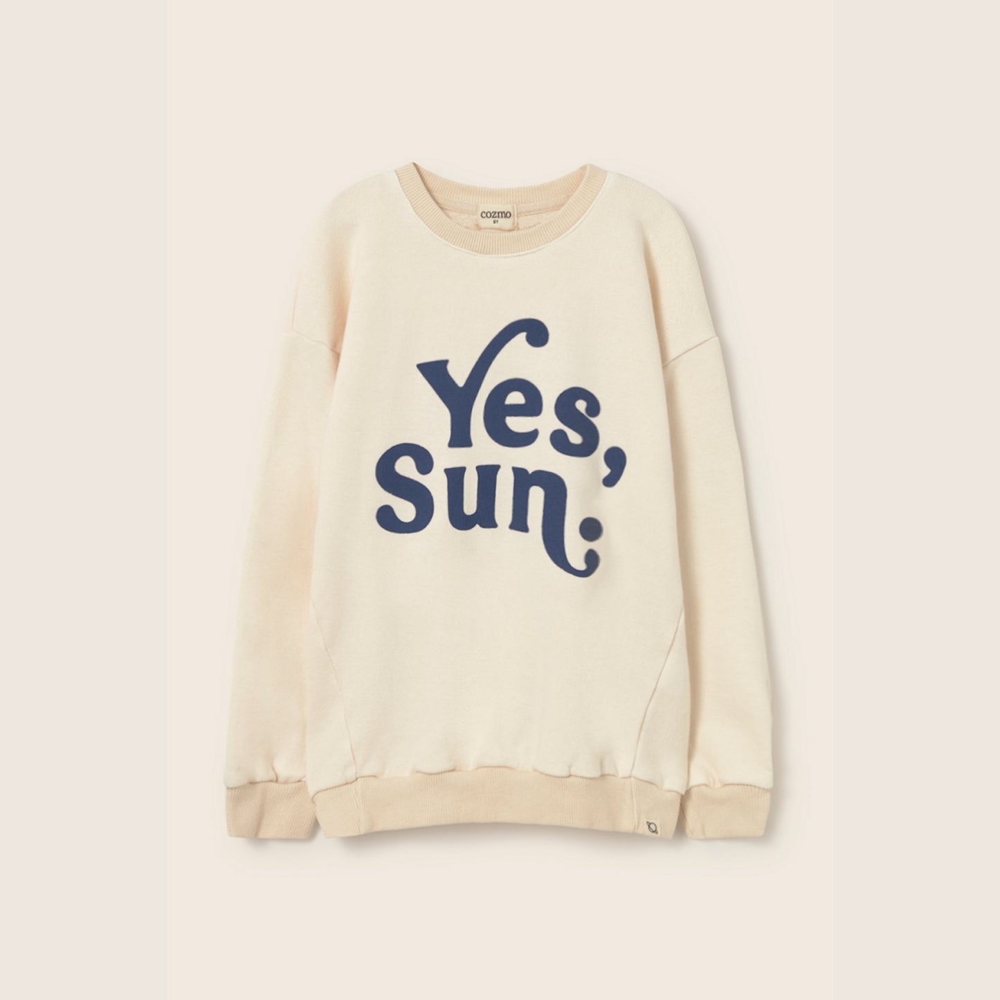 Cozmo 上衣 100%純棉 Yes, Sun 大學T (無刷毛) ❘ 現貨尺寸: 3Y~6Y