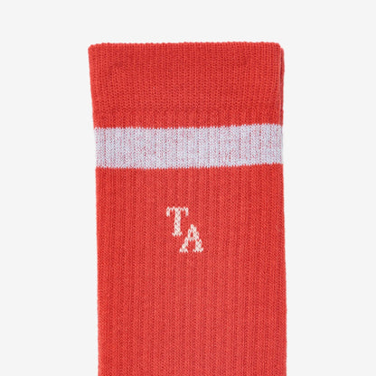 True Artist 中長襪  Red (尺寸 26-34)