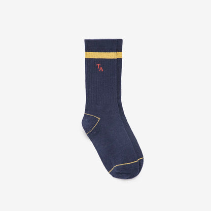 True Artist 中長襪  Navy Blue (尺寸 26-34)