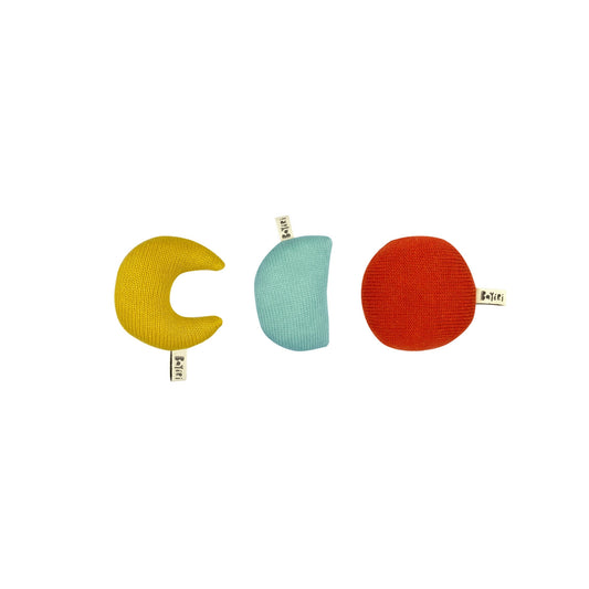 Bayiri 100%有機棉月亮擺飾組(三個一組)