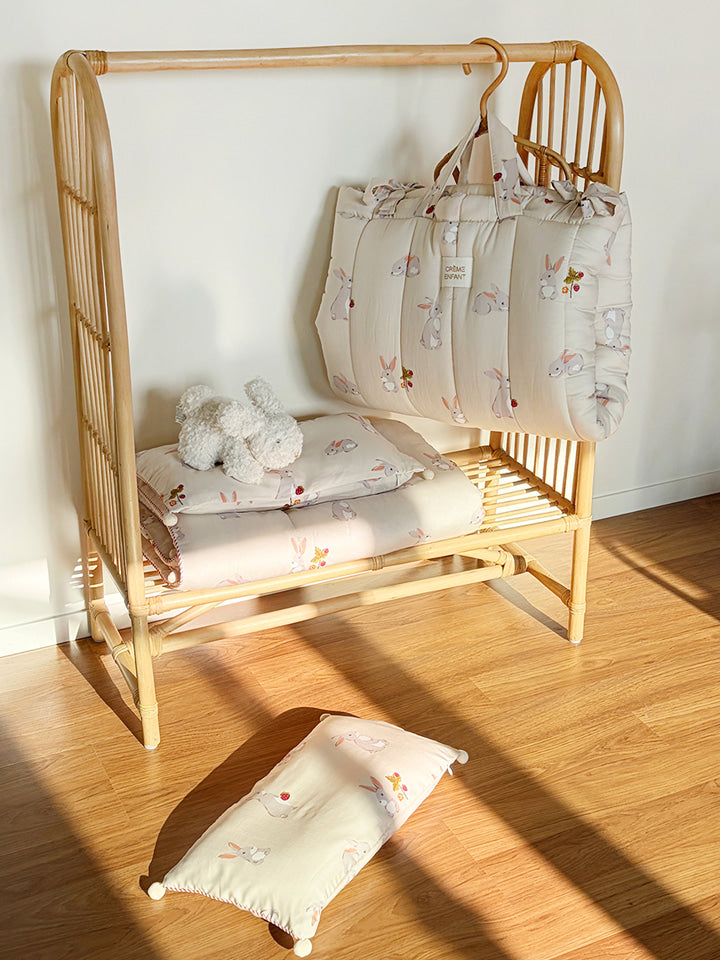 (預購商品) Creme enfant 100%莫代爾午睡被套睡袋組-Purin