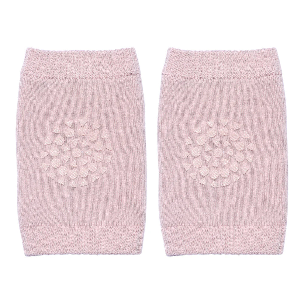 丹麥GoBabyGo 毛圈棉爬行護膝 - Woodrose