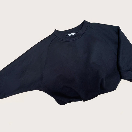 Studio Koter 100%有機棉 PEBBLE 泡泡下擺短版大學T 大人款  ❘ 現貨尺寸: S / M / L