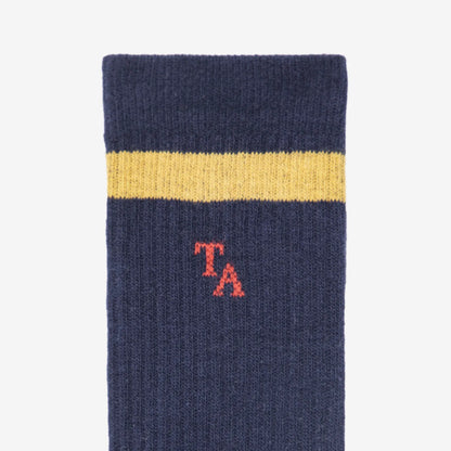 True Artist 中長襪  Navy Blue (尺寸 26-34)