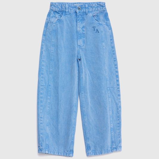 True Artist 100%純棉 Lichen Blue 長褲 ❘ 現貨尺寸: 4Y~9Y