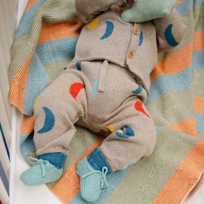 Bayiri 100%有機棉月亮長褲 12M~3Y