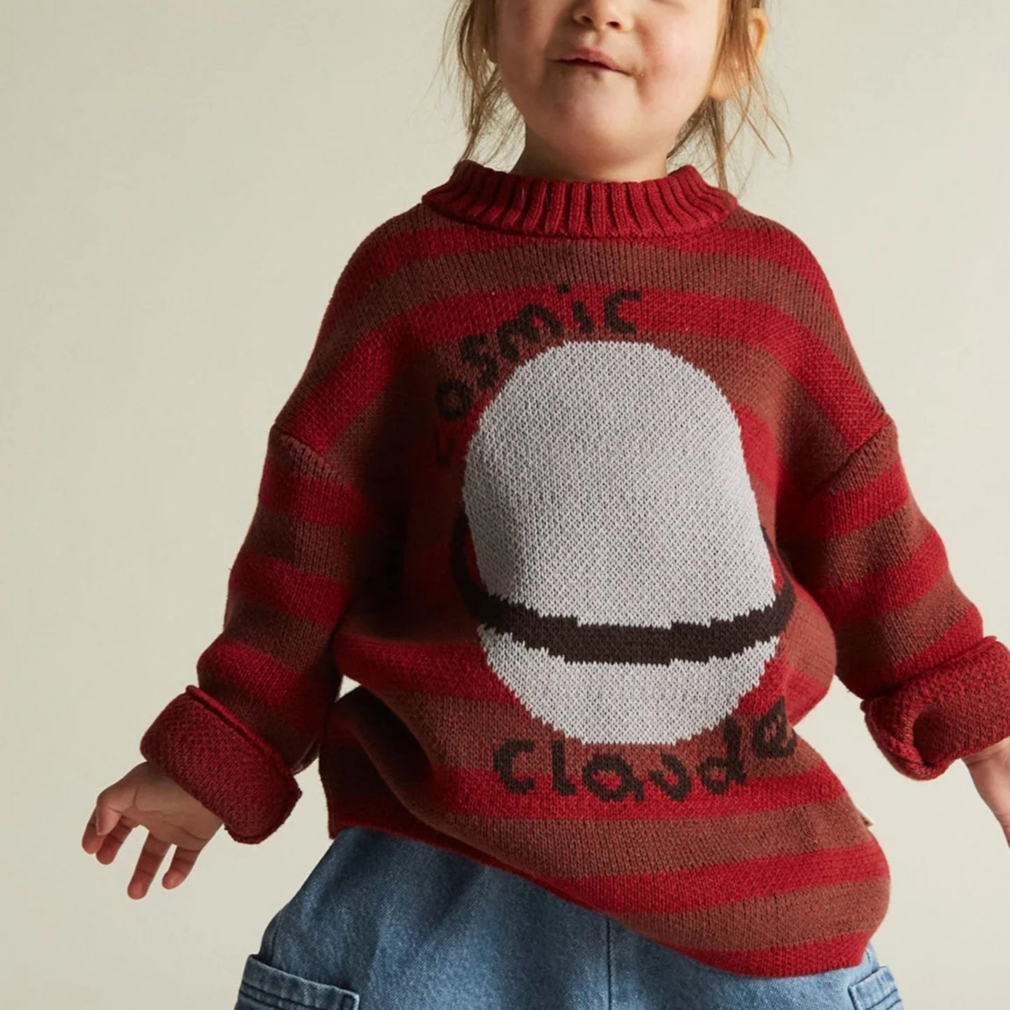 Claude & Co. 100%有機棉針織上衣-土星  1~5Y