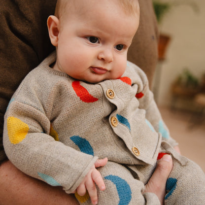 Bayiri 100%有機棉月亮小外套 12M~3Y