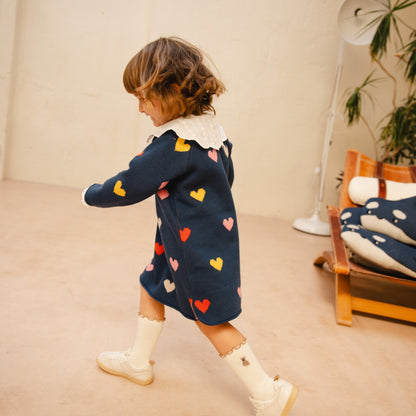 Bayiri 100%有機棉長袖洋裝 2Y~6Y