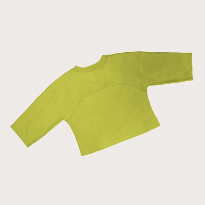 Studio Koter 100%有機棉 Rory 長袖上衣 - apple green  ❘ 現貨尺寸: 2Y~9Y