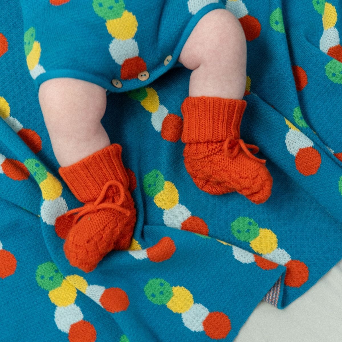 Bayiri 100%有機棉針織蓋毯 - Uggy Blanket ❘ 尺寸: 90 x 90 cm