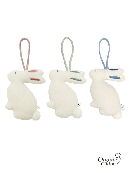 (預購商品) Creme enfant 有機棉小兔子姓名吊飾 - 共2 色