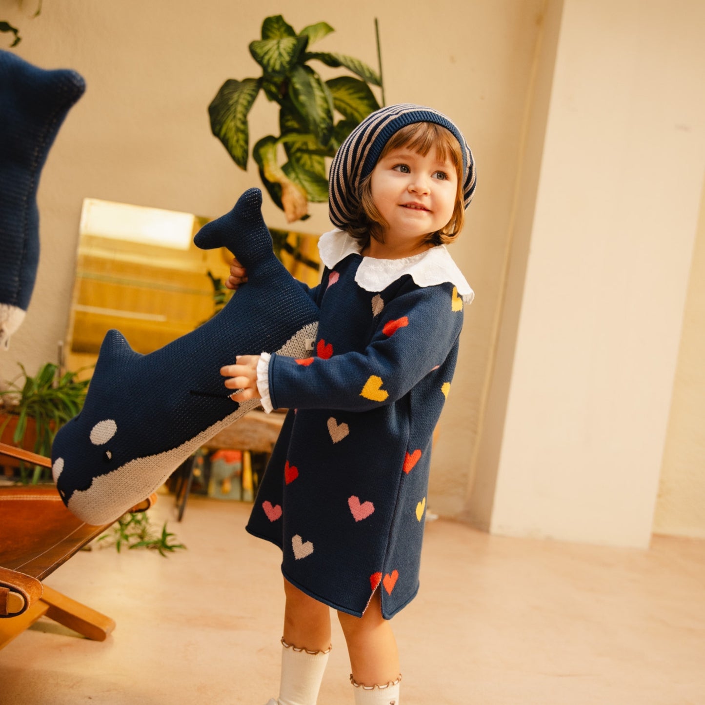 Bayiri 100%有機棉長袖洋裝 2Y~6Y