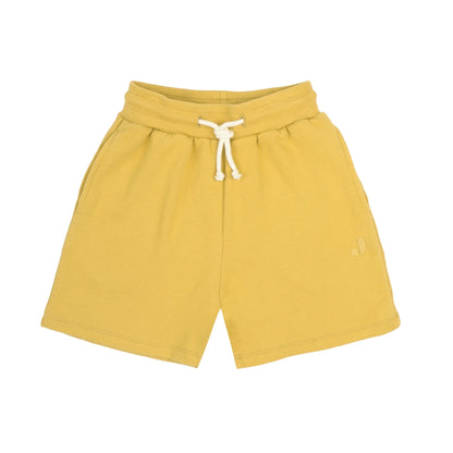 Jenest 100% 有機棉 TED 短褲 — yellow  ❘ 現貨尺寸: 3Y~8Y
