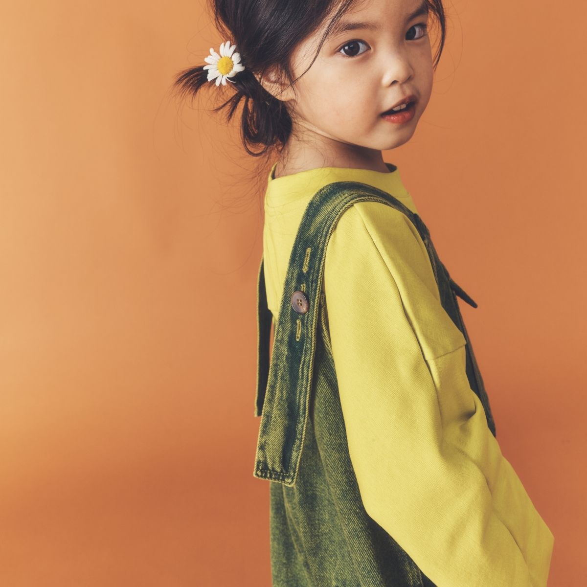 Studio Koter 100%有機棉 Rory 長袖上衣 - apple green  ❘ 現貨尺寸: 2Y~9Y