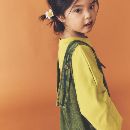 Studio Koter 100%有機棉 Rory 長袖上衣 - apple green  ❘ 現貨尺寸: 2Y~9Y
