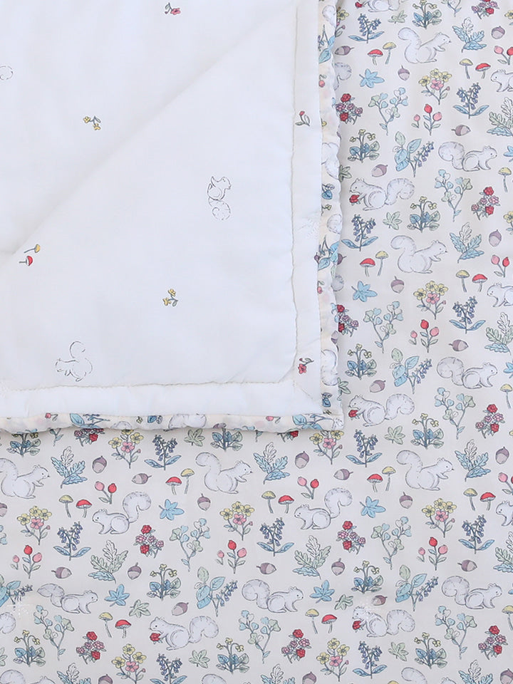 (預購) Creme enfant  100% 莫代爾水洗鋪棉 -Écru  (兩個尺寸: 兒童被(J) & 單人被(S) : 四季被&加厚款)