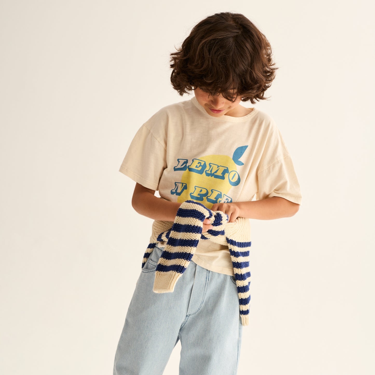 Cozmo 100%竹節棉短袖T-shirt - Lemon Pie ❘ 現貨尺寸: 3Y~8Y