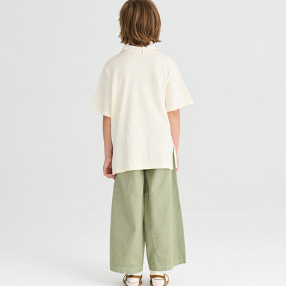 True Artist 100%有機棉短袖 polo上衣 ❘ 現貨尺寸: 4-5Y & 6-7Y