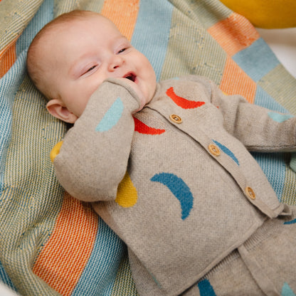 Bayiri 100%有機棉月亮小外套 12M~3Y