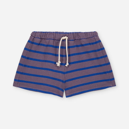 We are kids 100%有機棉復古條紋短褲 MARLOW QUIET STRIPES ❘ 現貨尺寸: 2Y~7Y