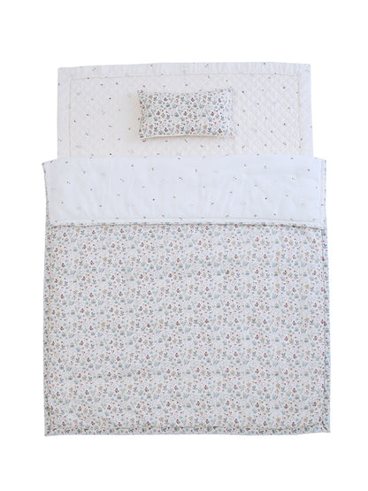 (預購) Creme enfant  100% 莫代爾水洗鋪棉 -Écru  (兩個尺寸: 兒童被(J) & 單人被(S) : 四季被&加厚款)