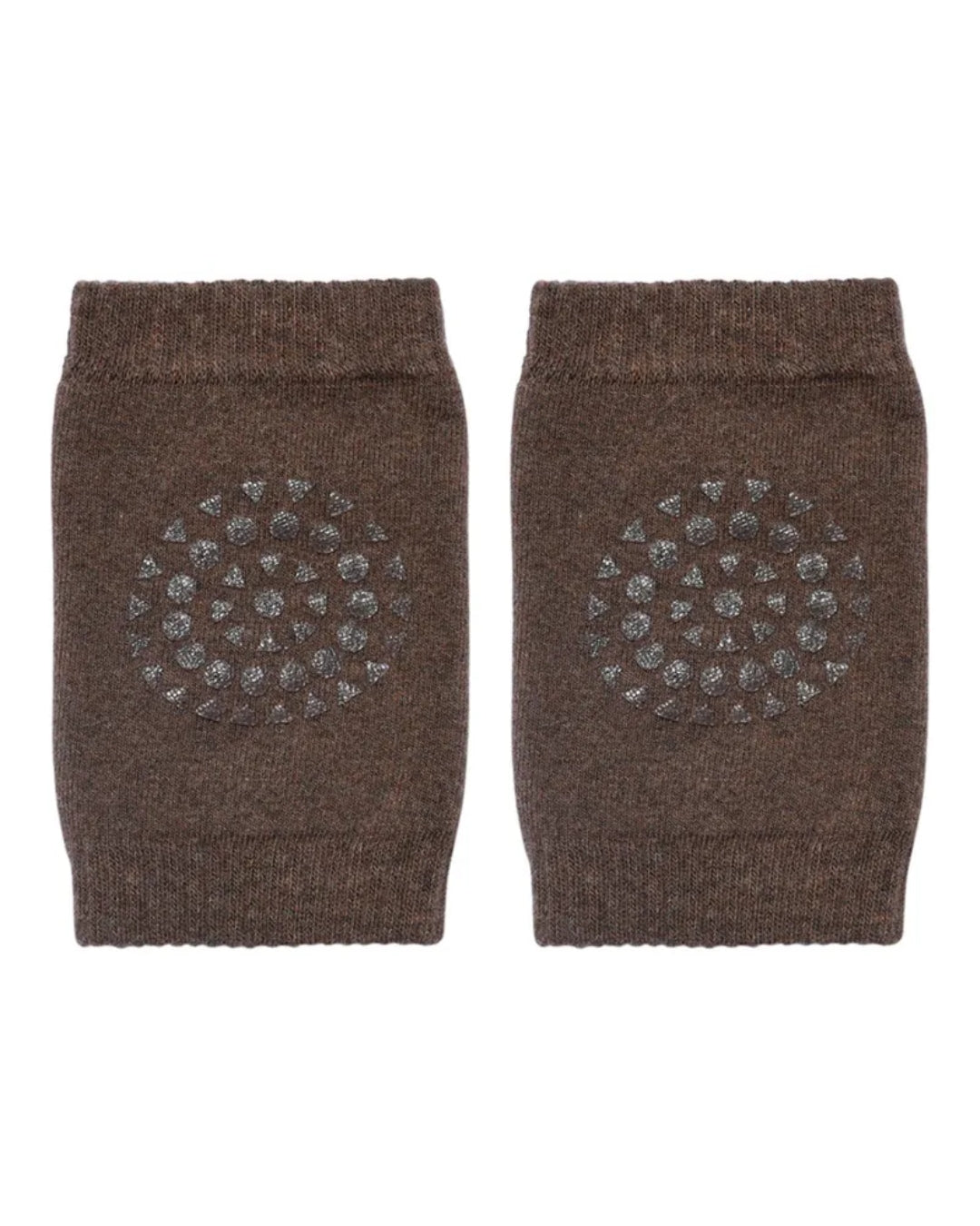 丹麥GoBabyGo 毛圈棉爬行護膝 - Chocolate