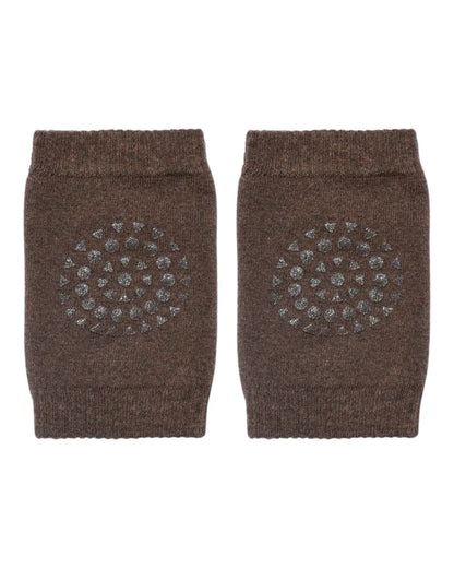 丹麥GoBabyGo 毛圈棉爬行護膝 - Chocolate