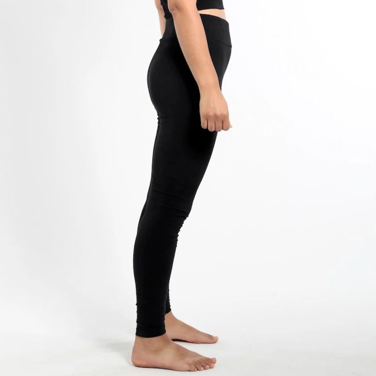 Orbasics 大人版 有機棉 All Day Leggings - Deep Black    ❘ 現貨尺寸:  S & M