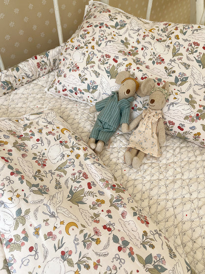 (預購商品) Creme enfant 100%莫代爾午睡被套組-Odette