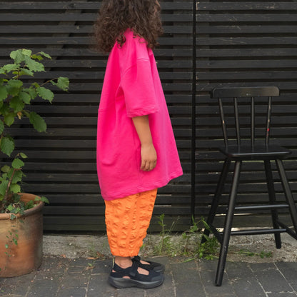 Studio Koter 100%有機棉 ALANI 連身裙/洋裝-  PINK   ❘ 現貨尺寸: 4-5Y & 6-7Y