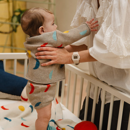 Bayiri 100%有機棉月亮小外套 12M~3Y