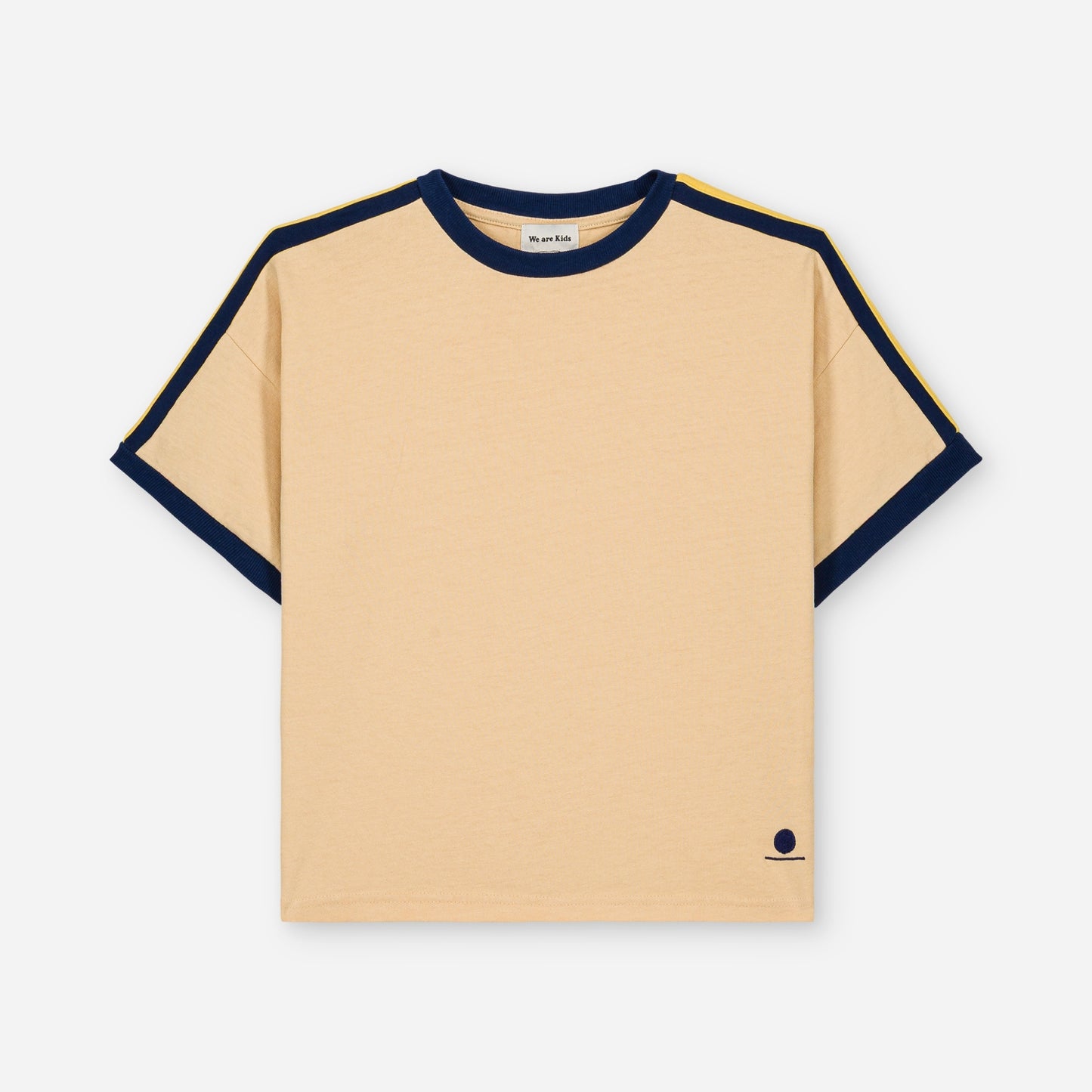 We are kids 100%有機棉短袖T-shirt SAND  ❘ 現貨尺寸: 2Y~9Y